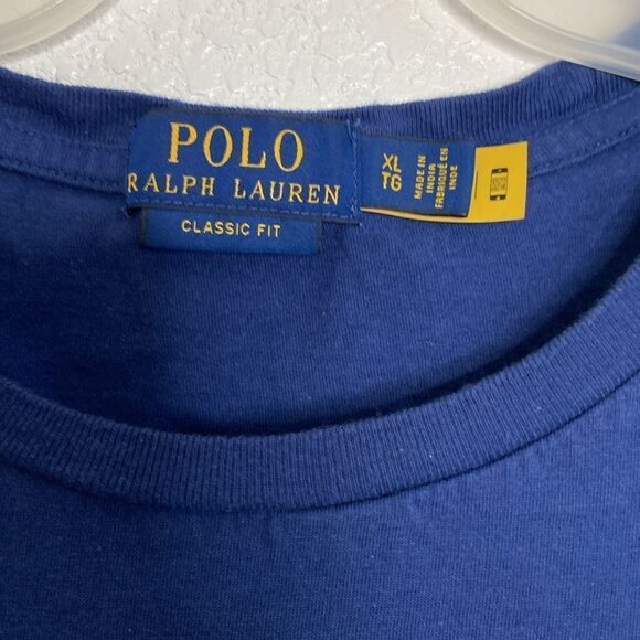 POLO Ralph Lauren Men’s Classic Fit Striped Multi Colored T Shirt Size XL - Picture 3 of 4